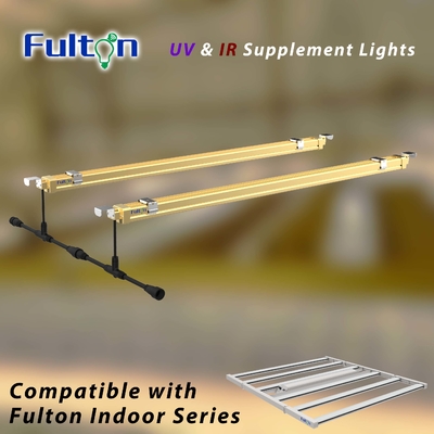 50W IP54 Waterproof UV IR Commercial LED Grow Lights For Cannabis Supplemental